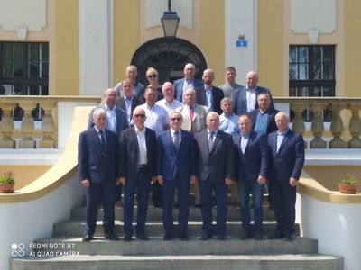 Posiedzenie Zarządu Lubuskiego Związku Hodowców Bydła w "Hodowli Zwierząt Zarodowych Osowa Sień" sp. z o.o  Przyczyna Górna
