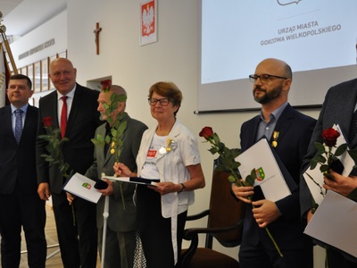 Wręczenie odznaczeń w trakcie uroczystej sesji Rady Miasta Gorzowa Wielkopolskiego - 02 lipca 2021 r.