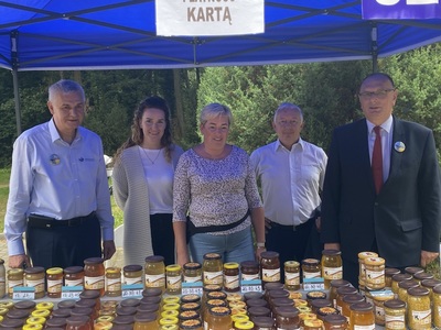 Święto Miodu - odwiedzający