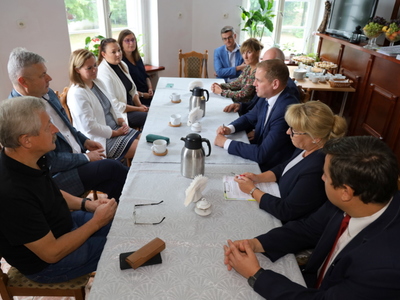 Uczestnicy spotkania w Przełazach