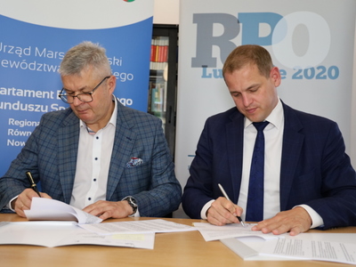 Podpisanie umowy - Szpital Uniwersytecki w Zielonej Górze