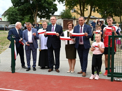 Otwarcie boiska w Przewozie