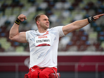 Lech Stolman. Fot. paralympic.org.pl