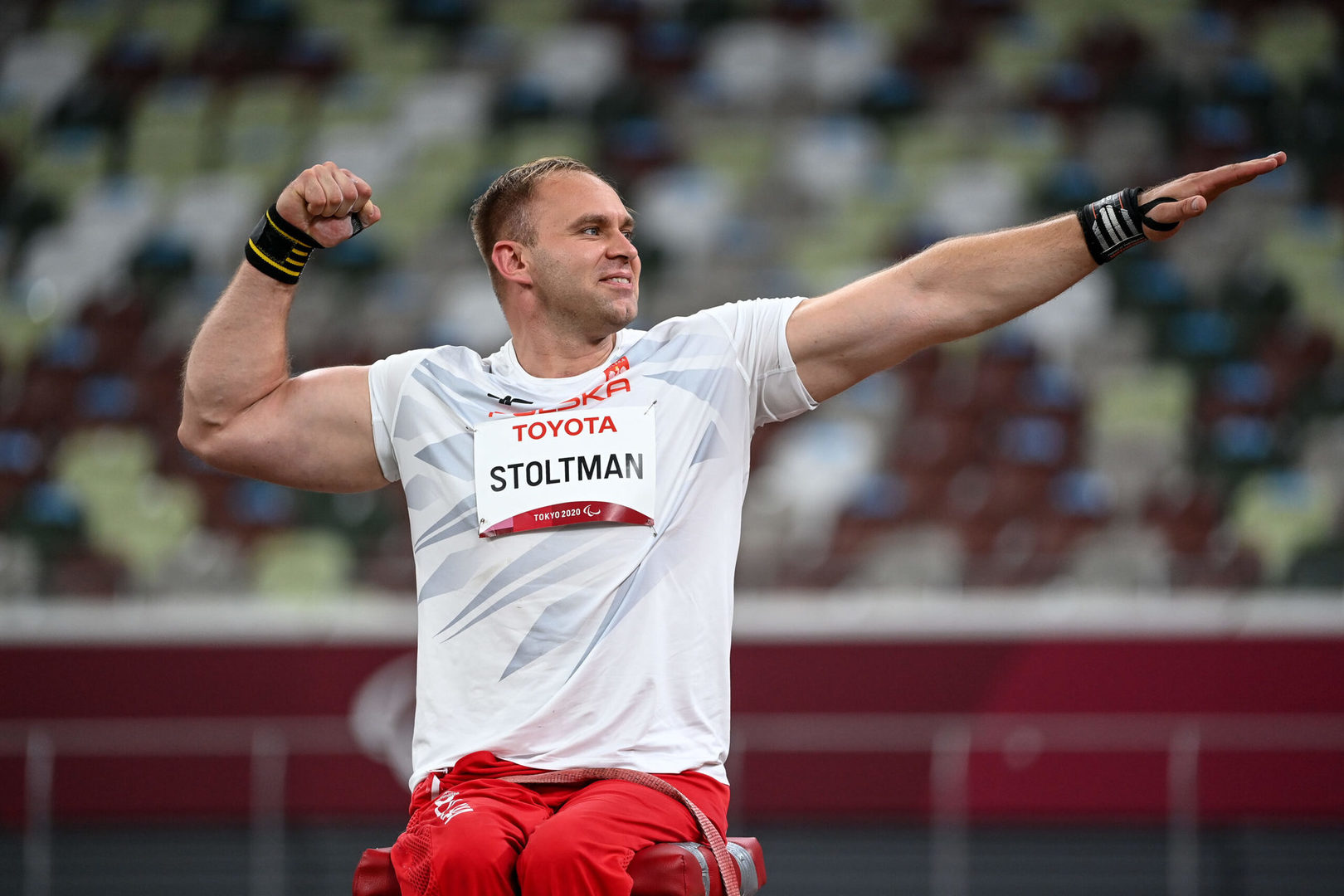 Lech Stolman. Fot. paralympic.org.pl