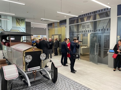 Oficjalne otwarcie centrum logistycznego.