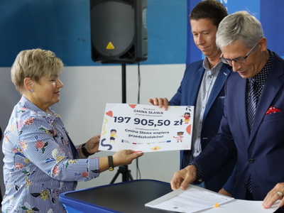 Uroczyste podpisanie umów - Gmina Sława