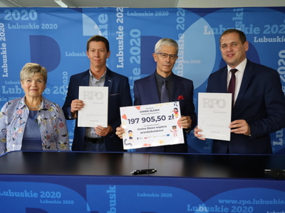 Uroczyste podpisanie umów - Gmina Sława