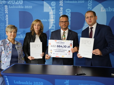 Uroczyste podpisanie umów - Gmina Lubsko