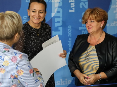 Uroczyste podpisanie umów - Gmina Bledzew