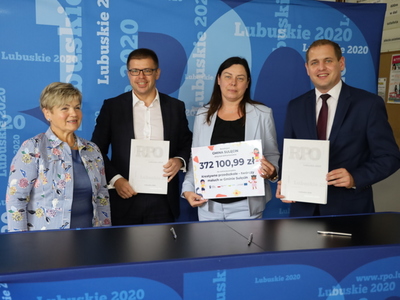 Uroczyste podpisanie umów - Gmina Sulęcin