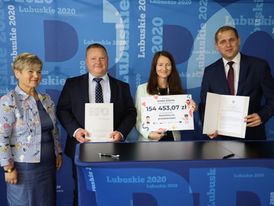Uroczyste podpisanie umów - Gmina Rzepin