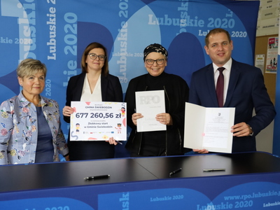 Uroczyste podpisanie umów - Gmina Świebodzin