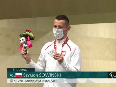 Szymon Sowiński, zawodnik Zrzeszenia Sportowo-Rehabilitacyjnego START Zielona Góra.