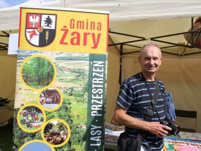 Stoisko Gminy Żary - Święto Lasu i Ochrony Klimatu w Żarach 
