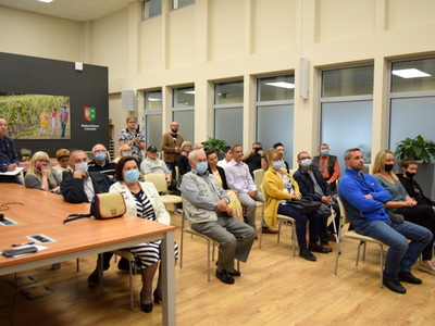 Uczestnicy spotkania podsumowującego konkurs „Lubuskie ogrody i ogródki”