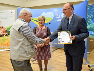 Wręczenie nagród w konkursie "Lubuskie ogrody i ogródki"  