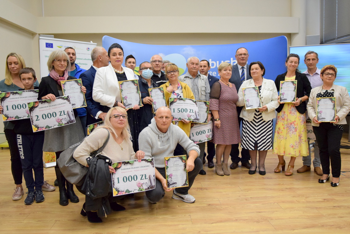 Zwycięzcy konkursu „Lubuskie ogrody i ogródki”