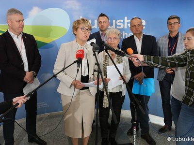 Konferencja prasowa po obradach Lubuskiej Rady Zdrowia