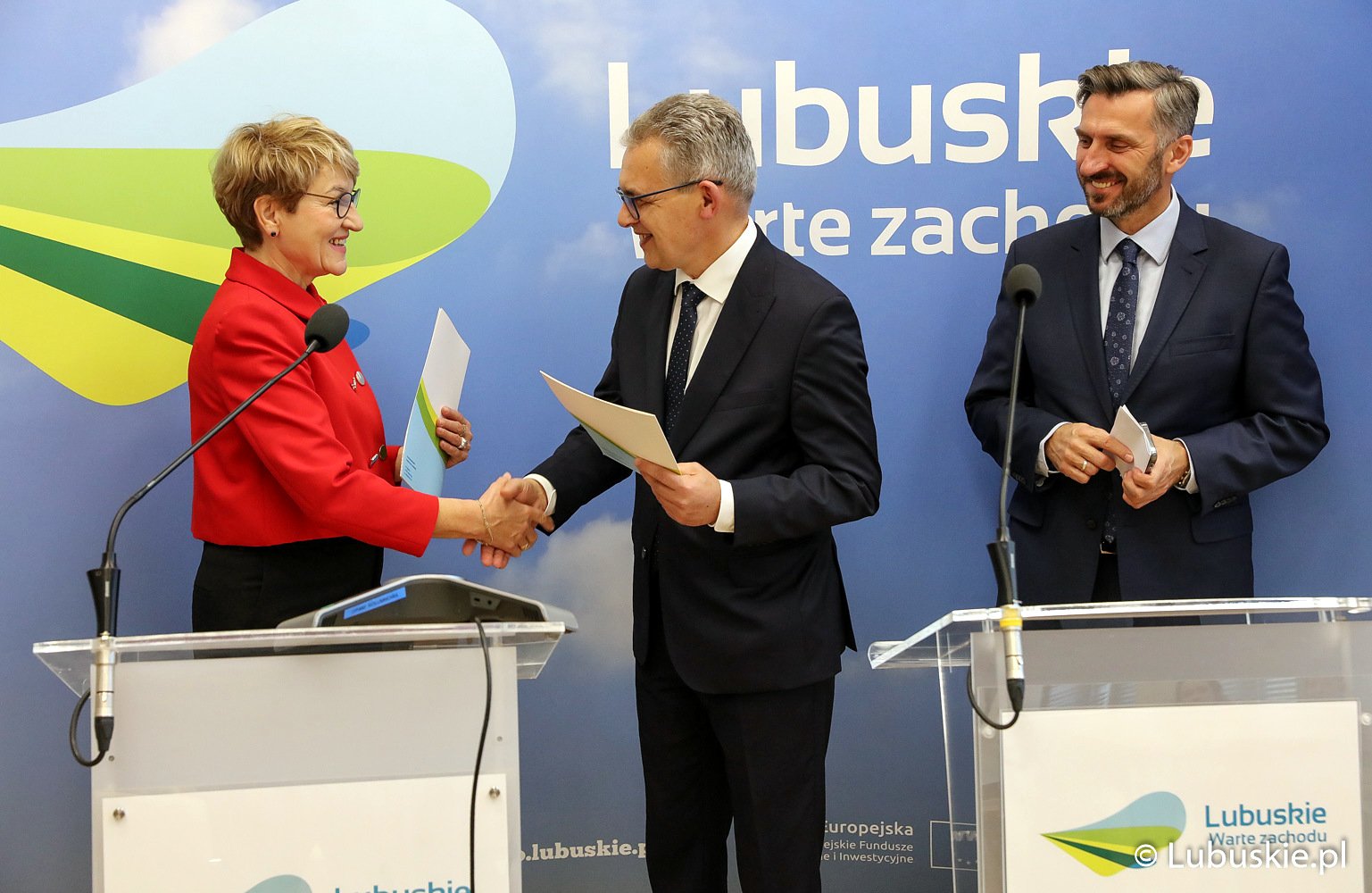 uczestnicy konferencji prasowej