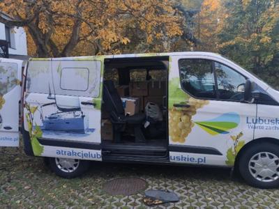 Bus Urzędu Marszałkowskiego gotowy do drogi