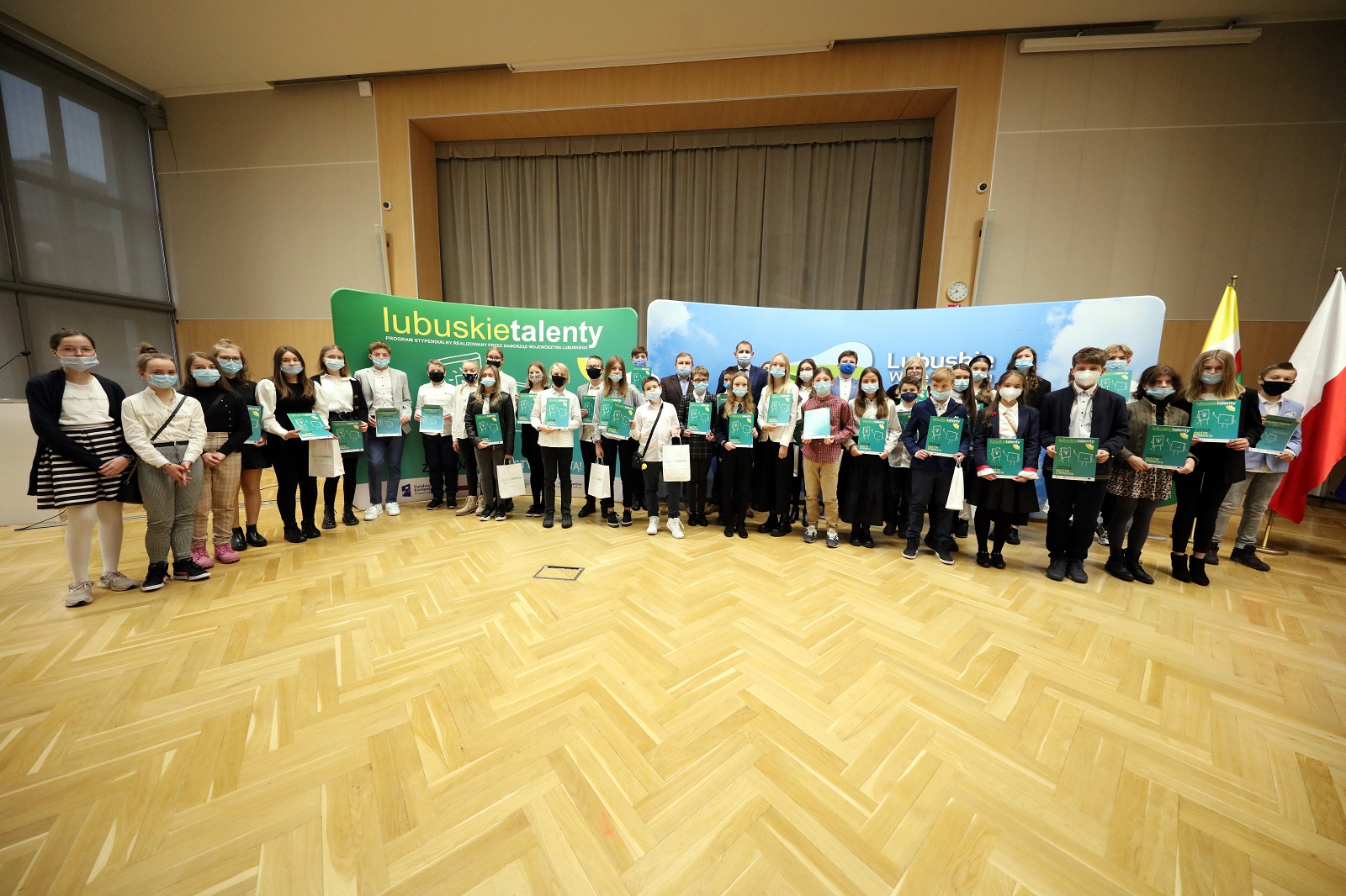 stypendyści lubuskich talentów
