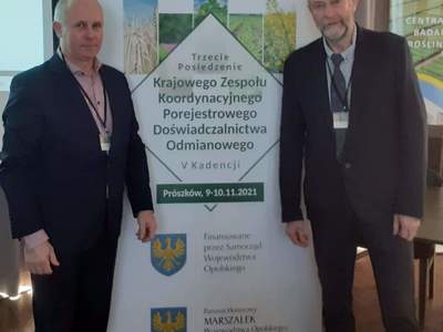 Zbigniew Kołodziej i Mariusz Krepski - dyrektor PDO Województwa Lubuskiego