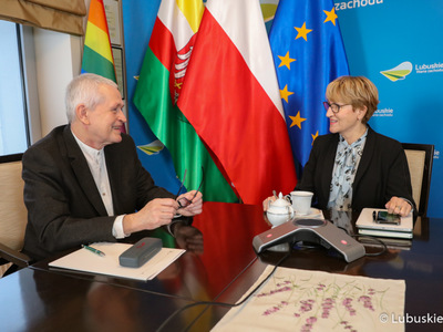 marszałek Elżbieta Anna Polak i Cezary Zych