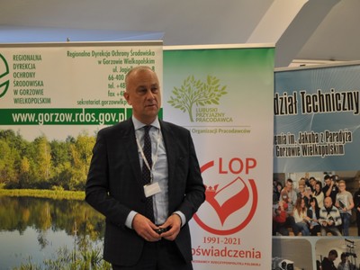 Członek zarządu, Marcin Jabłoński na konferencji naukowej pt. Wybrane aspekty rozwoju technologii odnawialnych źródeł energii w kontekście neutralności klimatycznej