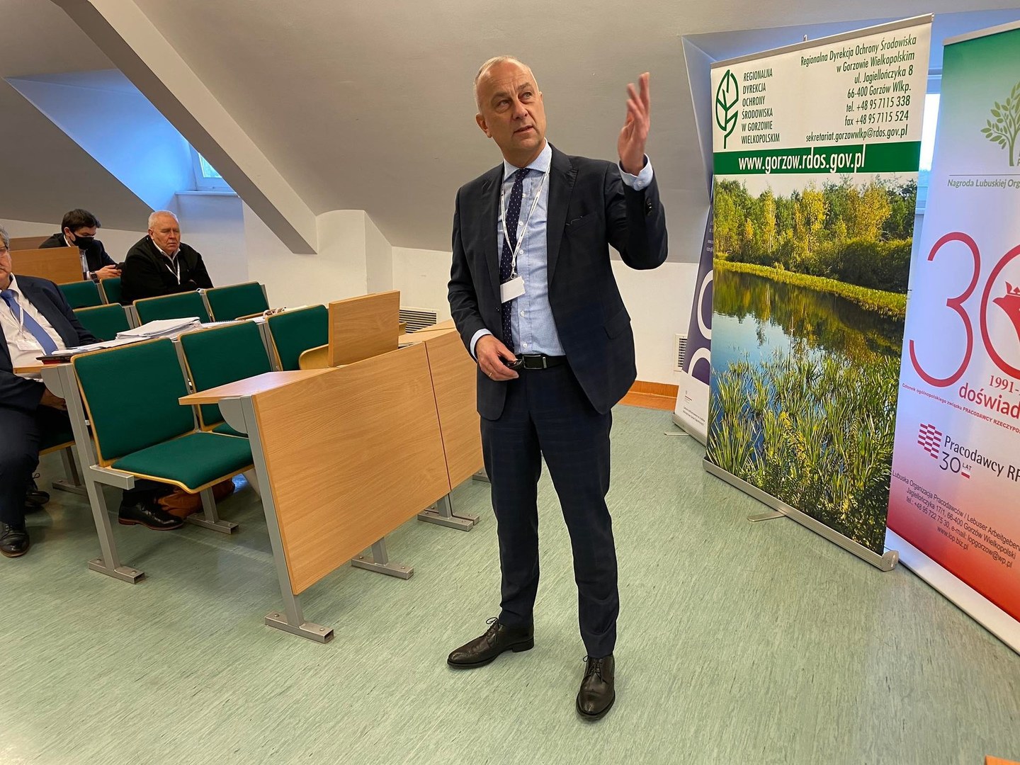 Członek zarządu, Marcin Jabłoński na konferencji naukowej pt. Wybrane aspekty rozwoju technologii odnawialnych źródeł energii w kontekście neutralności klimatycznej