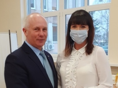Zbigniew Kołodziej i Agnieszka Olender