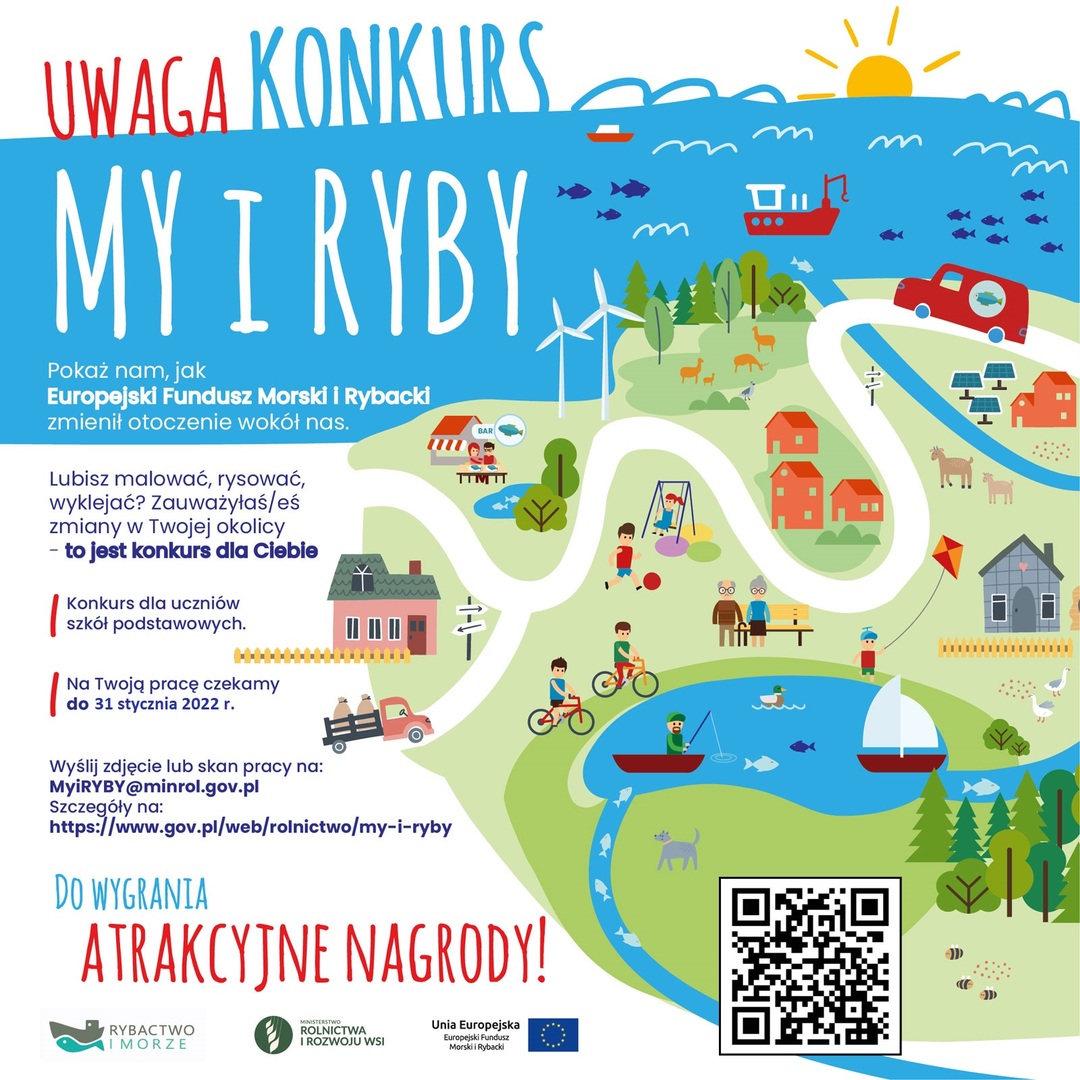 Plakat, który promuje konkurs 