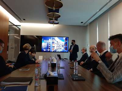 Spotkanie przedstawicieli lubuskiej misji gospodarczej w Dubai Knowledge Park