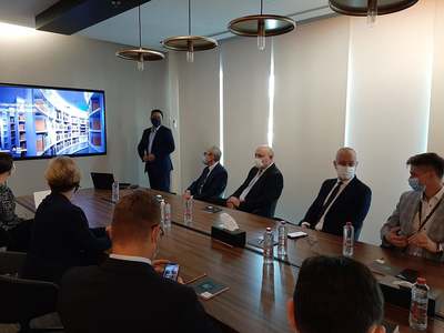 Spotkanie przedstawicieli lubuskiej misji gospodarczej w Dubai Knowledge Park