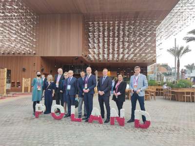 Delegacja samorządowa woj. lubuskiego na światowej wystawie EXPO 2020 w Dubaju