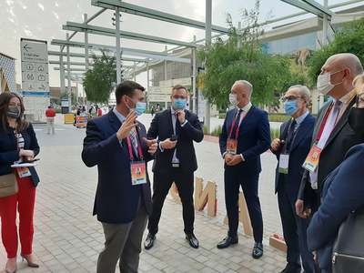 Delegacja samorządowa woj. lubuskiego na światowej wystawie EXPO 2020 w Dubaju