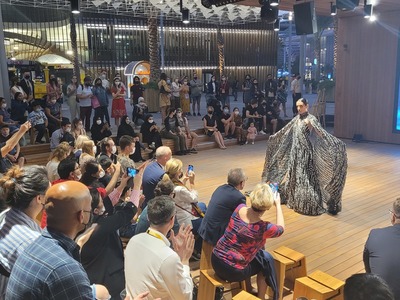 Pokaz mody Natalii Ślizowskiej na światowej wystawie EXPO 2020 w Dubaju