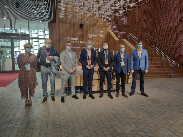 Przedstawiciele lubuskiego samorządu spotkali się z Komisarzem Generalnym Sekcji Polskiej EXPO 2020, Adrianem Malinowskim