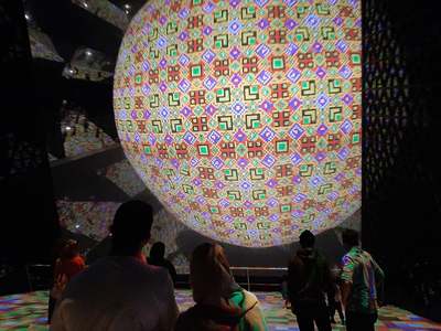 Wnętrze jednego z pawilonów EXPO 2020 w Dubaju