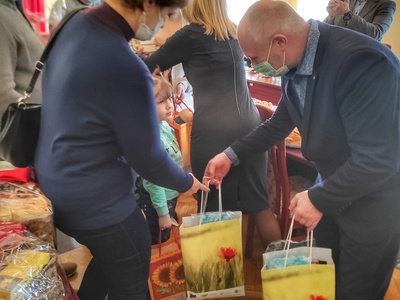 Powitanie rodaków z Kazachstanu w Szprotawie