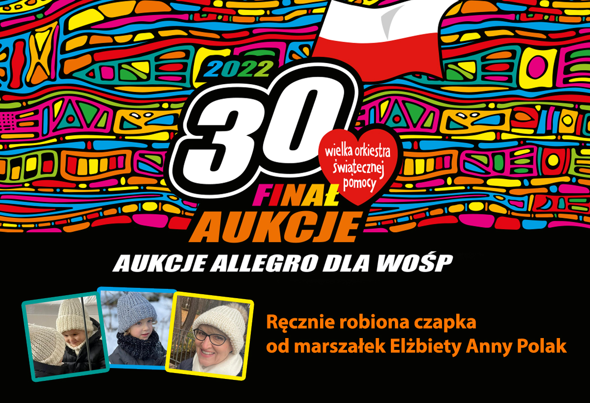 aukcja wośp - plakat