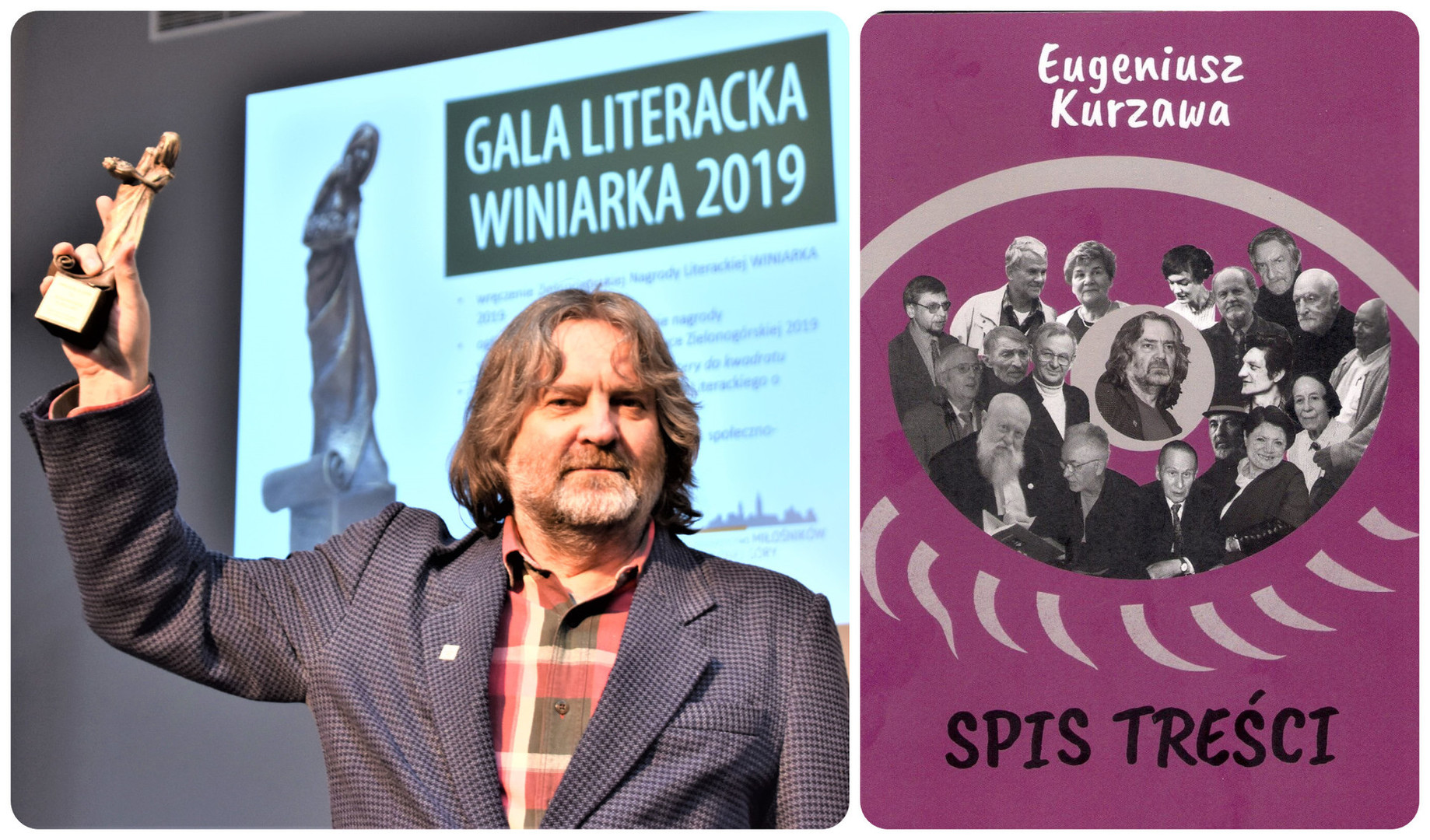 Eugeniusz Kurzawa został nagrodzony m.in. Lubuskim Wawrzynem Literackim (2003), Nagrodą im. Jarosława Iwaszkiewicza (2016) oraz Zielonogórską Nagrodą Literacką „Winiarka” (2019) i Laurem honorowym ZLP im. Janusza Koniusza (2019).