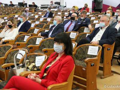 Uczestnicy Gospodarczej Inauguracji Roku 2022 na Uniwersytecie ZIelonogórskim