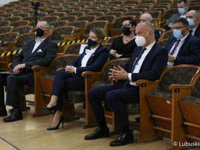 Uczestnicy Gospodarczej Inauguracji Roku 2022 na Uniwersytecie ZIelonogórskim