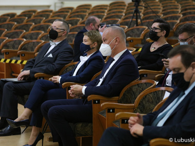 Uczestnicy Gospodarczej Inauguracji Roku 2022 na Uniwersytecie ZIelonogórskim