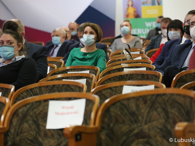 Uczestnicy Gospodarczej Inauguracji Roku 2022 na Uniwersytecie ZIelonogórskim