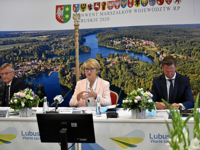 marszałkowie: Elżbieta Anna Polak i Olgierd Geblewicz