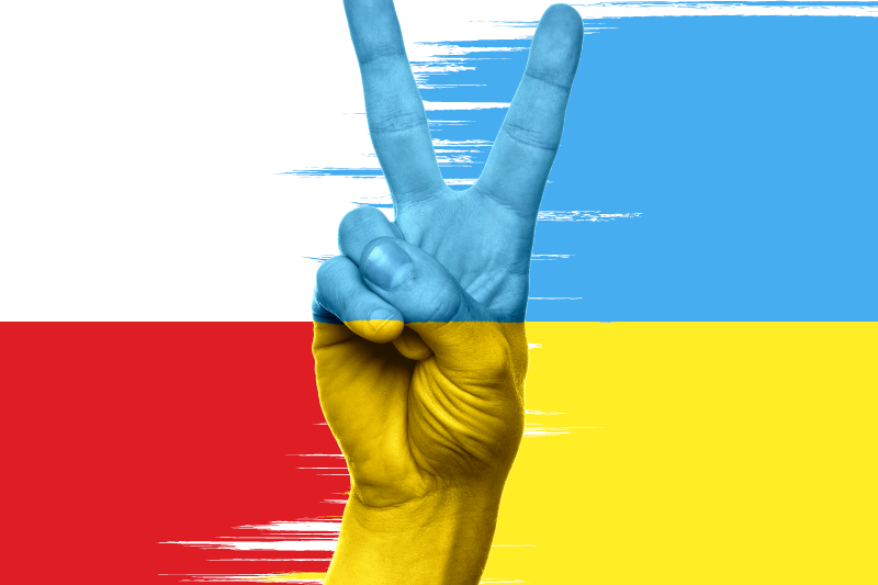 Polska solidarna z Ukrainą