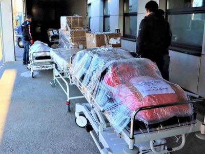 Sprzęt i środki medyczne, zakupione przez Samorząd Województwa Lubuskiego i Wielospecjalistyczny Szpital Wojewódzki w Gorzowie, zostały 3 marca 2022 r. przekazane stronie ukraińskiej