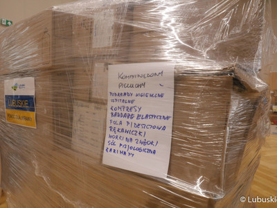 Lubuski transport z pomocą humanitarną dla Ukrainy