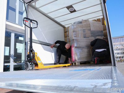 Lubuski transport z pomocą humanitarną dla Ukrainy